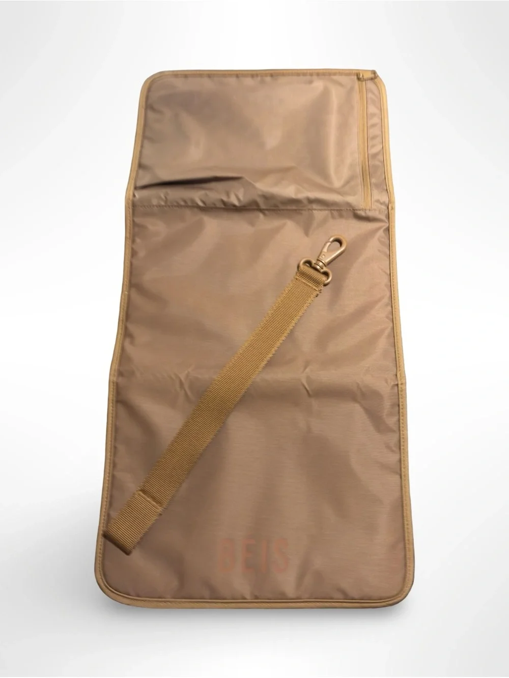 BÉIS Portable Baby Changing Mat Pad Tan Beige Travel Diaper Station